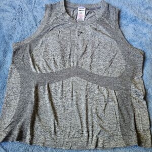 Gymshark Tank Top Size Medium  Sleeveless Crew Neckline Athleisure EUC